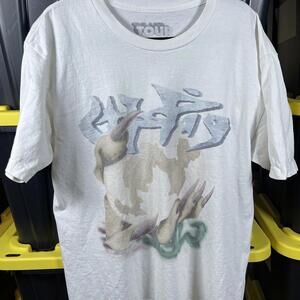 Travis Scott Utopia Tour Tee Shirt Mens Size Large Metlife Circus Maximus